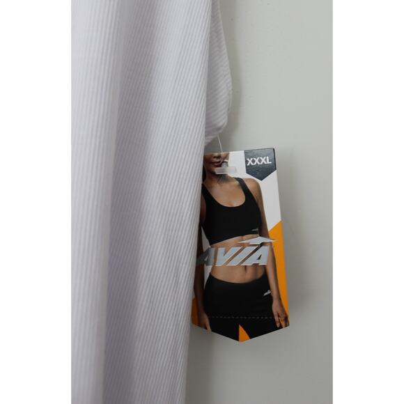 Avia Women Lightweight Wrap Back Tank White Size XXXL NWT - Picture 4 of 5